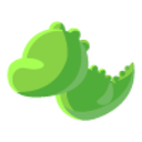 T-Rex Throw Toy Sticker